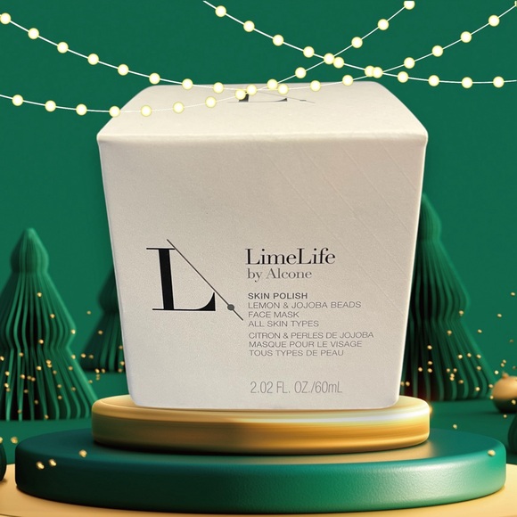 LimeLife by Alcone Skin Polish – Lemon & Jojoba Beads Face Mask (2.02 oz) - Picture 1 of 5